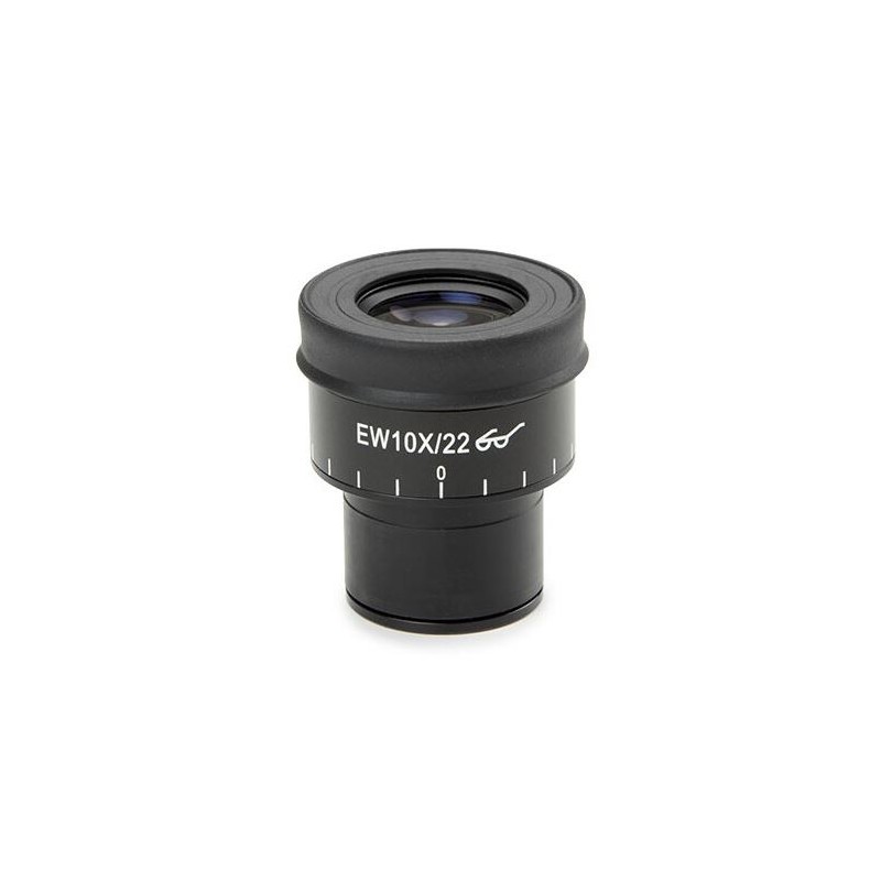 عدسة عينية Euromex DZ.3012، EWF 10x/22 مع شعيرات متقاطعة، قطعة واحدة (47027)