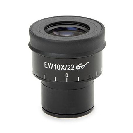 عدسة عينية Euromex DZ.3012، EWF 10x/22 مع شعيرات متقاطعة، قطعة واحدة (47027)
