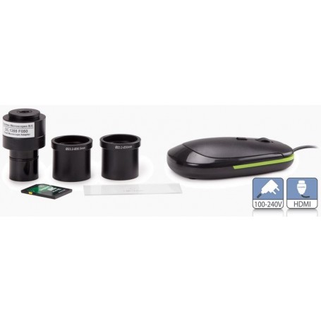 كاميرا Euromex HD-Autofocus، VC.3034، ملونة، CMOS، 1/1.9"، 2 ميجابكسل، HDMI، USB 2.0 (60716)