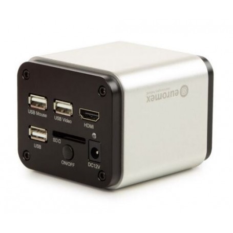 Cameră Euromex HD-Pro HDMI, VC.3039, culoare, CMOS, 1/2.8, 2.µm, 8MP, HDMI, USB-C (76453)