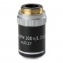Euromex Обектив 100x/1.25 план, фаза, безкрайност, BB.7700 (BioBlue.lab) (56758)