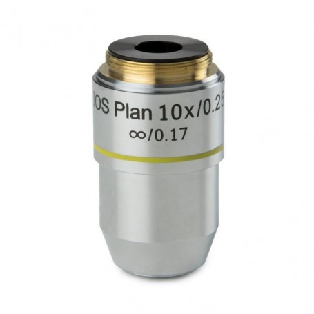 Euromex 10X/0.25 plan mikroskop objektifi, sonsuz, BB.7210 (BioBlue.lab) (56750)