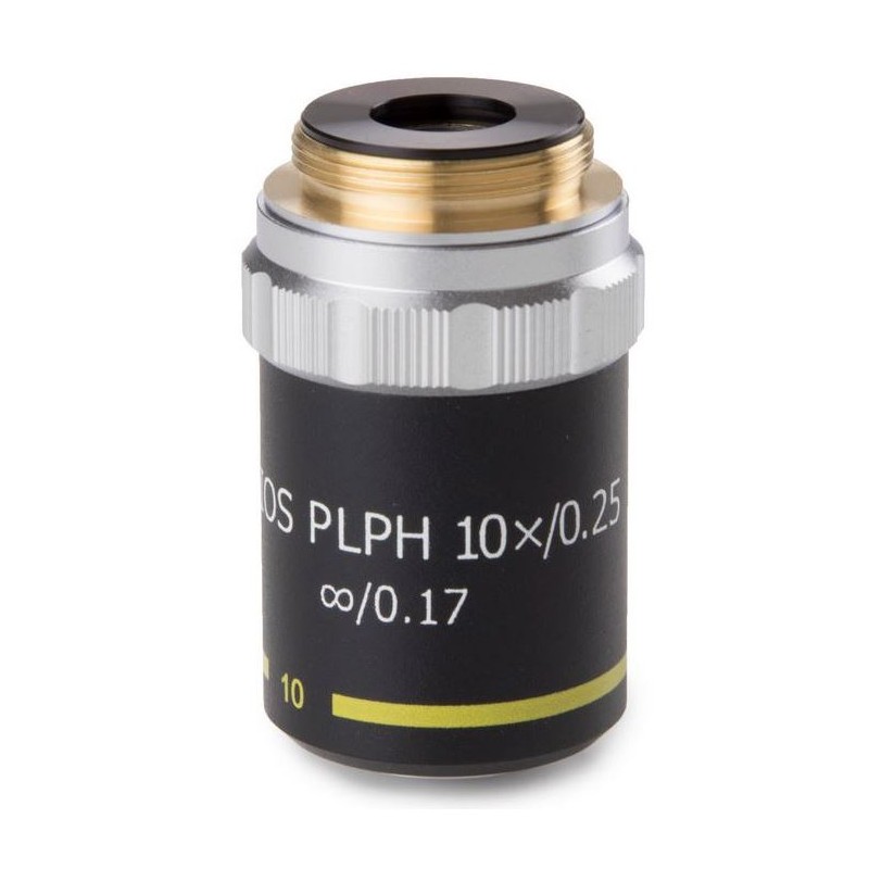 Euromex Об'єктив 10x/0.25 план, фазовий, нескінченність, BB.7710 (BioBlue.lab) (56755)
