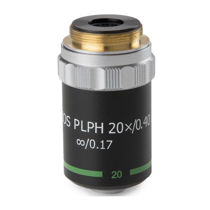 Euromex 20X/0.40，平场，相衬，无限远显微镜物镜，BB.7720 (BioBlue.lab) (56756)