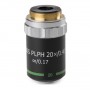 Euromex 20X/0.40, plan, faz-kontrast, sonsuzluk mikroskop objektifi, BB.7720 (BioBlue.lab) (56756)