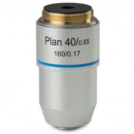 Euromex BB.7240 40X/0.65 plan, sprung, infinity microscope objective (for BioBlue.lab) (56752)