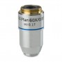 Euromex 60X/0.80 plan, spring, infinity microscope objective, BB.7260 (BioBlue.lab) (56753)