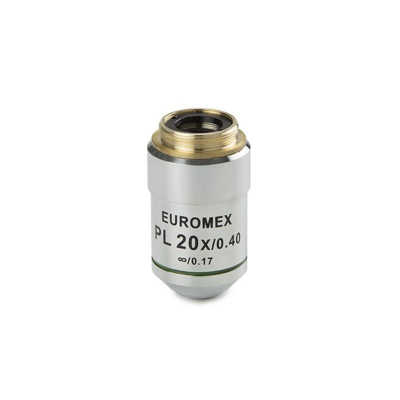 Euromex Αντικειμενικός φακός AE.3108, 20x/0.40, w.d. 1,5 mm, PL IOS άπειρο, επίπεδος (Oxion) (53865)