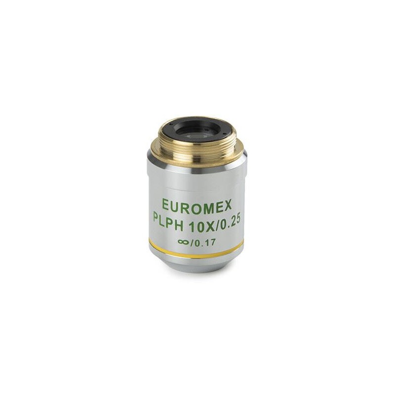 عدسی Euromex مدل AE.3126، بزرگنمایی 10x/0.25، w.d. 12,1 میلی‌متر، PLPH IOS بی‌نهایت، پلان، فاز (Oxion) (53869)