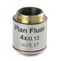 Euromex Objective AE.3144, 4x/0,13, PL-FL IOS infinity, plan, bán apochromatic (Oxion) (53878)