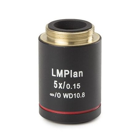 Euromex AE.3172 Plan achromatický M-IOS DIN PL 5x/0.15 objektiv. WD 10,8 mm (Oxion MET) (53883)