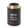 יוארומקס AE.3172 עדשה אכרומטית מתוכננת M-IOS DIN PL 5x/0.15. WD 10.8 מ"מ (Oxion MET) (53883)