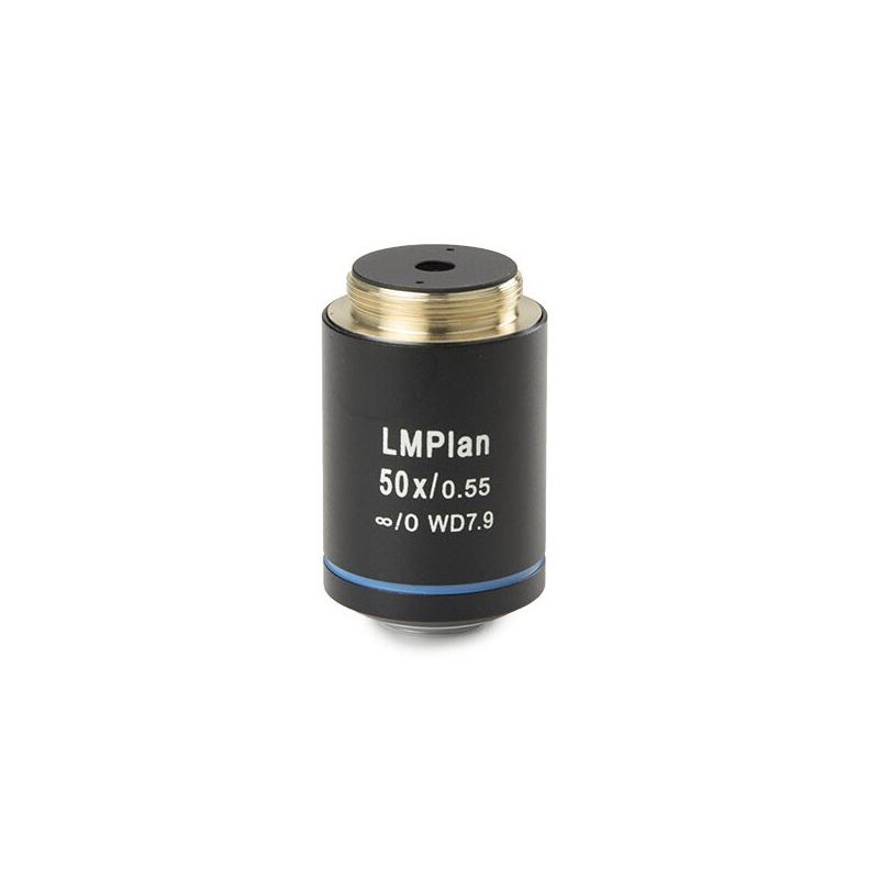 هدف Euromex AE.3177، 50x/0,55، w.d. 7,9 میلی‌متر، PL-M IOS بی‌نهایت، پلان، نیمه، آپوکروماتیک (Oxion) (53886)