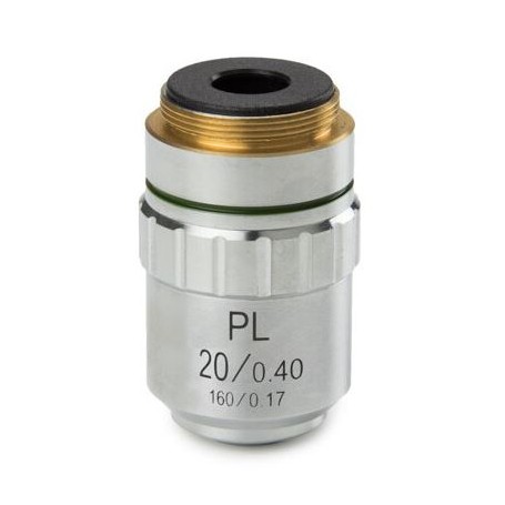 عدسة Euromex الهدفية BS.7220، خطة PL 20x/0.40، w.d. 8.8 مم (bScope) (77302)