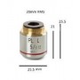 Euromex 物镜 BS.8105,Plan PL 5x/0.12,w.d. 26.1 mm,无限远 (bScope) (77364)