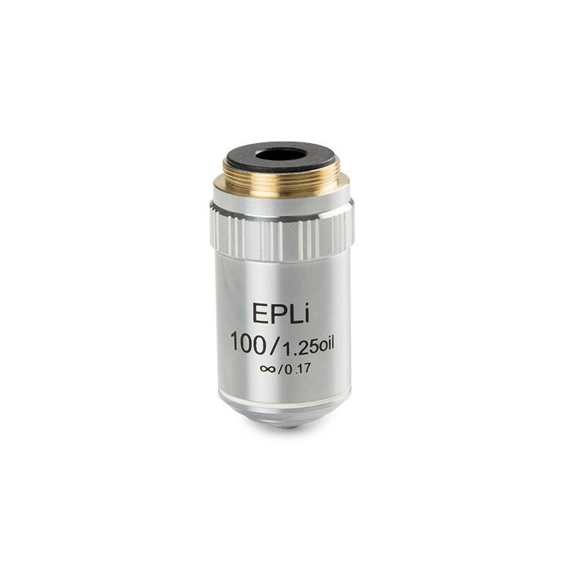 Обектив Euromex BS.8200, E-plan EPLi S100x/1.25 маслено потапяне IOS (коригиран за безкрайност), w.d. 0.25 мм (bScope) (55441)