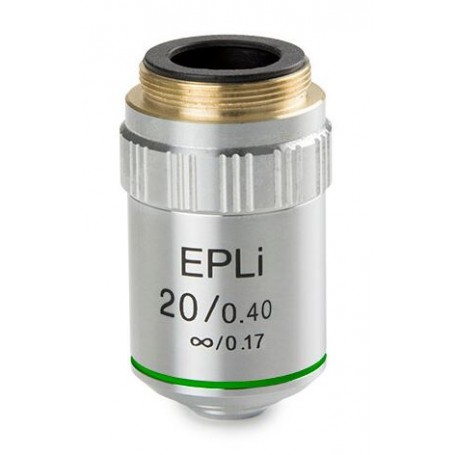 Euromex Objectief BS.8220, E-plan EPLi 20x/0.25 IOS (oneindig gecorrigeerd), w.d. 2,61 mm (bScope) (55439)