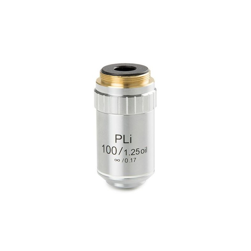 عدسة Euromex BS.8400، خطة PLi S100x/1.25 بزيت الغمر IOS (مصوبة إلى اللانهاية)، w.d. 0.36 مم (bScope) (55447)
