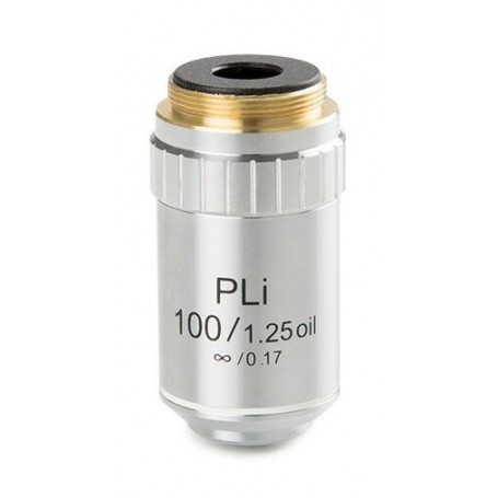 Euromex ऑब्जेक्टिव BS.8400, प्लान PLi S100x/1.25 ऑयल इमर्शन IOS (अनंतता सुधारित), w.d. 0.36 मिमी (bScope) (55447)