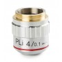 عدسة Euromex Objective BS.8404، Plan PLi 4x/0.10 IOS (مصححة للانفينيتي)، w.d. 21.0 مم (bScope) (55442)
