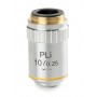 Objektif Euromex BS.8410, Plan PLi 10x/0.25 IOS (dikoreksi tak terhingga), w.d. 5,0 mm (bScope) (55443)