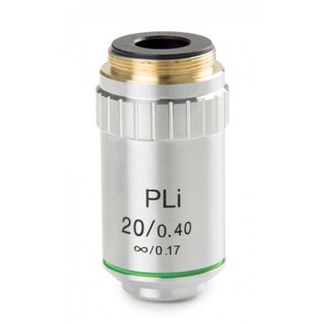 Euromex BS.8420 objektív, E-Plan EPLi 20x/0.25 IOS (végtelenre korrigált), w.d. 2,61 mm (bScope) (55444)