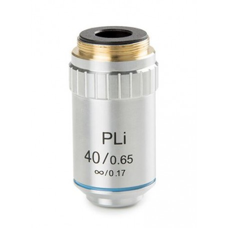 Euromex 対物レンズ BS.8440、プラン PLi S40x/0.65 IOS（無限遠補正）、w.d. 0.66 mm (bScope) (55445)