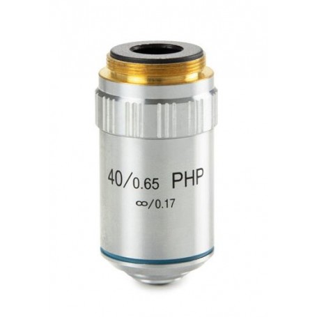 Objetivo Euromex BS.8540, E-Plan Phase EPLPHi S40x/0.65 IOS (corregido al infinito), w.d. 0.78 mm (bScope) (55450)