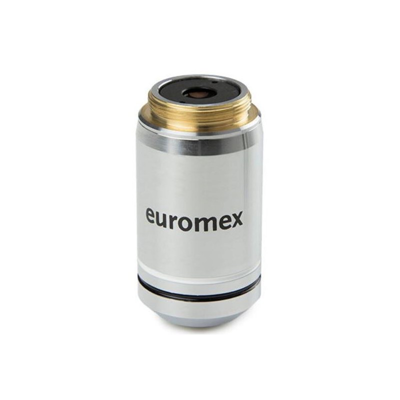 אובייקטיב Euromex IS.7200, 100x/1.25 טבילה בשמן, PLi, תכנון, אינסוף, קפיץ (iScope) (53375)