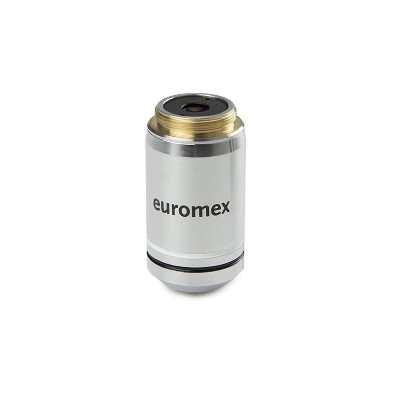 Euromex Objective IS.7400, 100x/1.30 dầu ngâm, PLi, plan, fluarex, vô cực, lò xo (iScope) (53381)