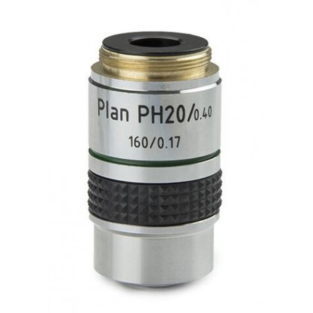 Euromex Objective IS.7720, 20x/0.40, wd 5 мм, PLPH, план, фазовый (iScope) (53357)
