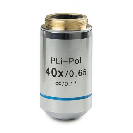 Euromex Objective IS.7940-T，40x/0.60，PLPOLi，平场，无穷远，无应力（iScope）（53385）