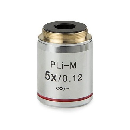 Euromex Objective IS.8105, 5x/0.12, PLMi, plaan, lõpmatus (iScope) (53360)