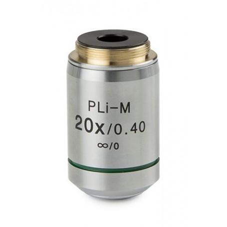 Euromex Objective IS.8120, 20x/0.40, PLMi, แผน, อินฟินิตี้ (iScope) (53362)