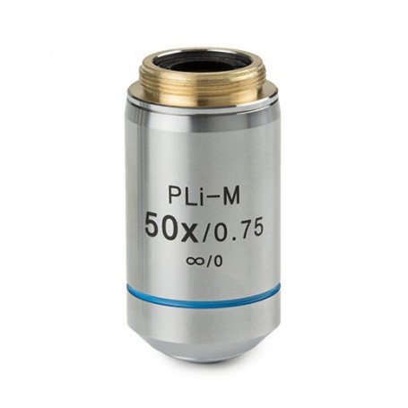 Euromex Objective IS.8150、50x/0.70、PLMi、プラン、無限遠（iScope）（53363）