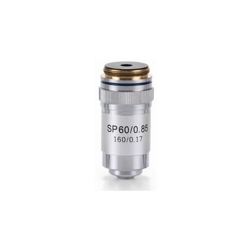 Euromex S60X/ 0.85 daļēji plāns atsperots mikroskopa objektīvs, AE.5599 (BioBlue) (56823)