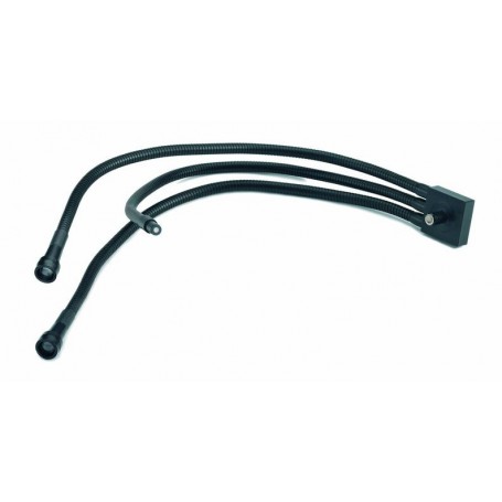 Conductor de lumină cu trei brațe tip gât de gâscă Euromex LE.5215, auto-susținut, 4 mm, 50 cm (9291)