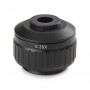 محول كاميرا Euromex OX.9833، محول C-mount (الإصدار 2)، 0.33x، f. 1/3 (Oxion) (53931)