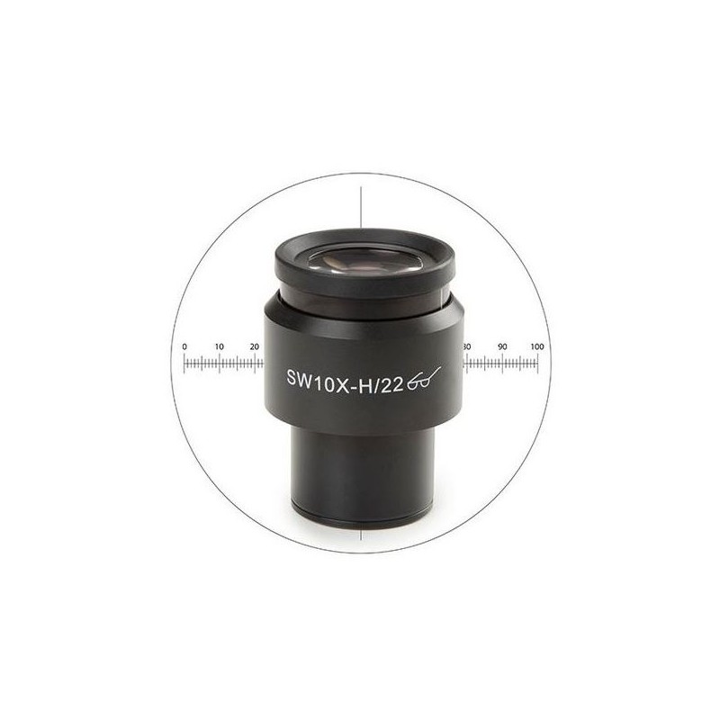 Euromex 10X/22mm, μικρόμετρο, προσοφθάλμιο μικροσκοπίου με σταυρόνημα, Ø30mm, DX.6210-CM (Delphi-X) (56674)