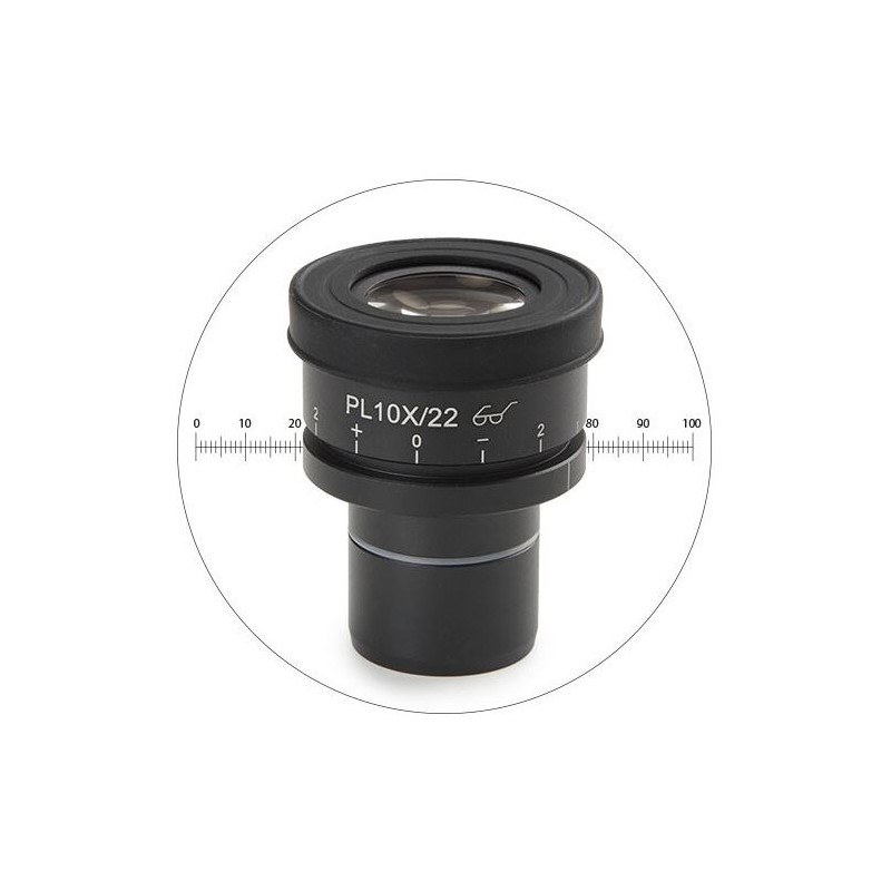 Euromex AE.3223, retícula de micrómetro de ocular HWF 10 (Oxion) (53856)
