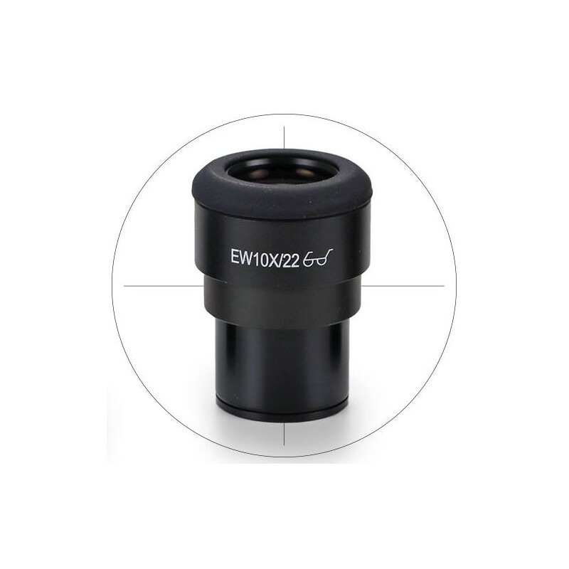 Euromex Meracie okulár IS.6210-C, WF10x / 22 mm, krížový nitkový kríž, Ø 30 mm (iScope) (53343)