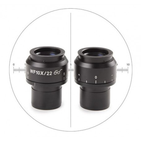 Ocular de măsurare Euromex NZ.6210-CM, 10x/22 mm SWF, micrometru, reticul, (Nexius EVO) (62996)