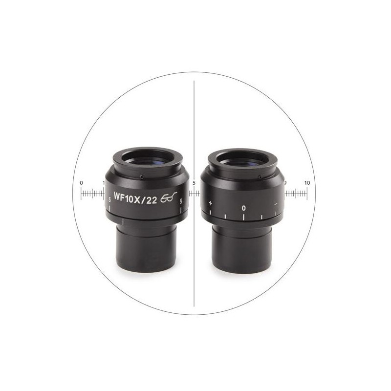 เลนส์ตา Euromex รุ่น NZ.6010-CM, กำลังขยาย 10x/22, จำนวน 1 ชิ้น, (Nexius Zoom) (63092)