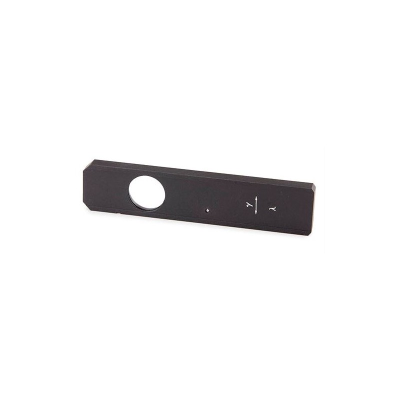 Euromex Lamda plate first red 530 nm , in slider for transmitted polarization attachment (iScope) (53416)