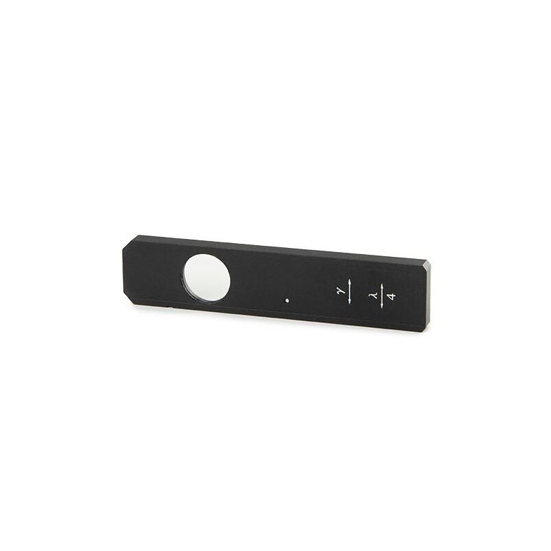 Pelat retardasi Euromex Lamda/4 IS.9612-R dalam slider untuk lampiran polarisasi reflektif iScope (53422)