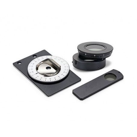 Kit de polarizare Euromex, unitate rotativă mică cu analizor glisant (100x65mm) pentru scenă, AE.5158-P (pentru EcoBlue, BioBlue