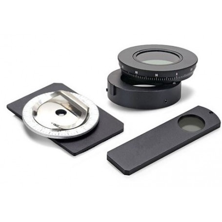 Kit de polarizare Euromex AE.5158, cu scenă rotativă mică pentru masă încrucișată, (BioBlue, EcoBlue) (56731)