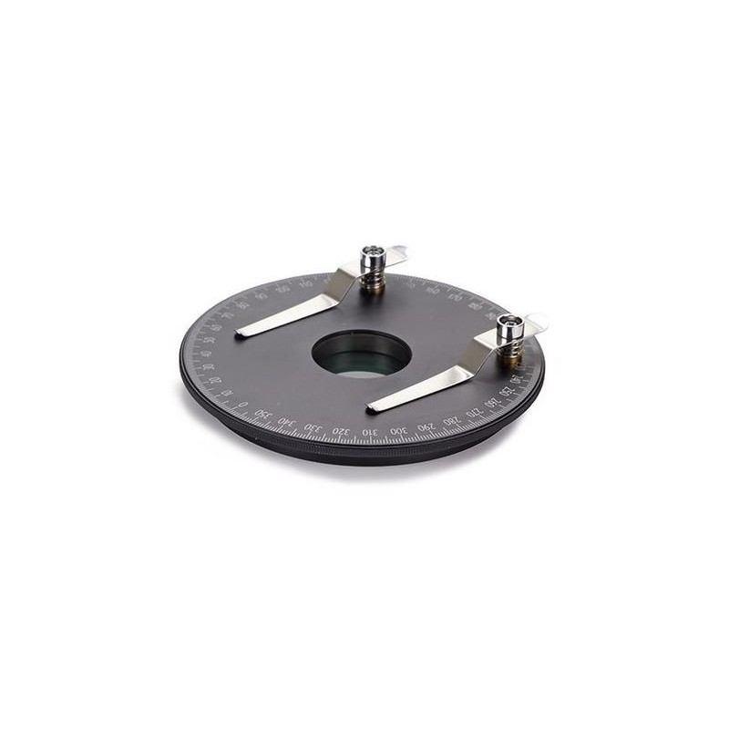 Euromex mikroskopijas polarizācijas komplekts, rotējošs galds, iebūvēts polarizācijas filtrs, SB.9524 (StereoBlue) (56793)