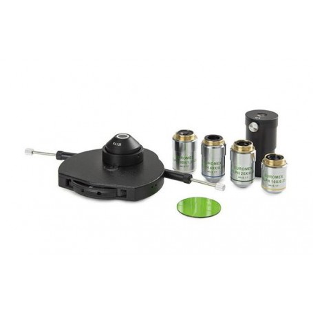 Euromex AE.3184, 10/20/40/100x, fasekontrastsett Disc, 4, fase, ringer (Oxion) (53890)