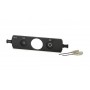 Euromex AE.3187, PLPH 10x 및 S40x 위상 대물렌즈용 위상 링이 있는 슬라이더 (Oxion) (53893)